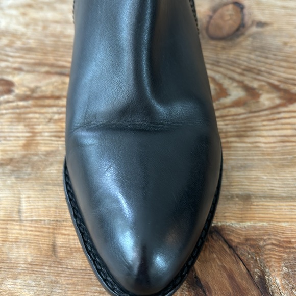 ALEXANDER WANG BLACK LEATHER ANOUCK BOOTS SZ. 35 - Picture 7 of 7